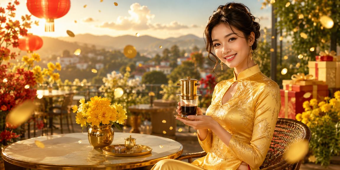 Người dùng VIP tại Đà Lạt nhận thưởng đặc biệt trong không gian áo dài truyền thống