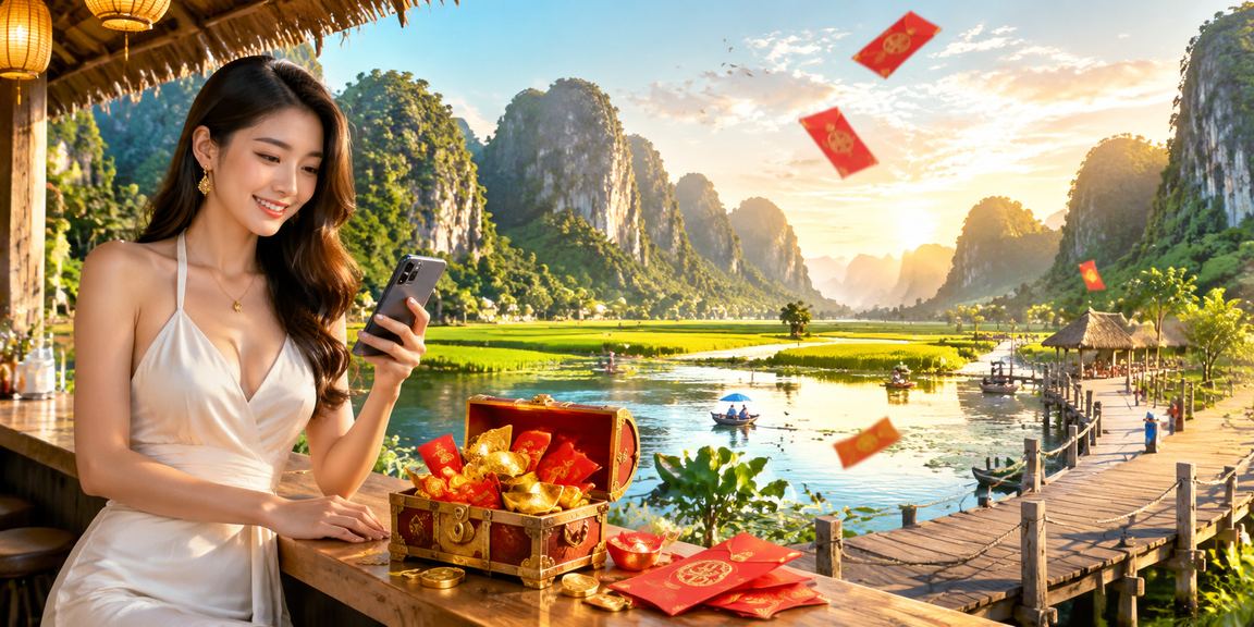 Phong bì đỏ may mắn mang đến cơ hội nhận thưởng hấp dẫn tại vùng đất Ninh Bình